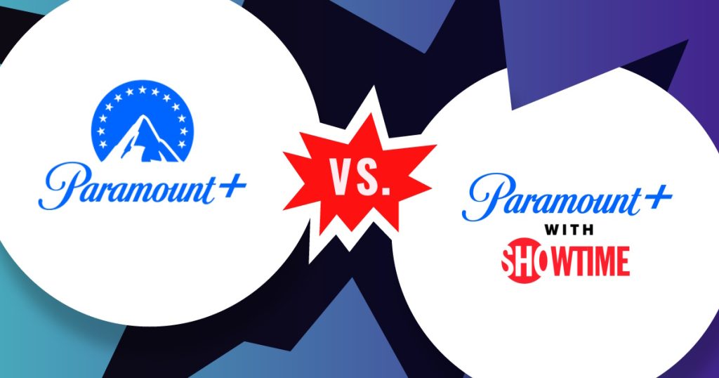 Paramount+ Essential vs. Paramount+ with SHOWTIME